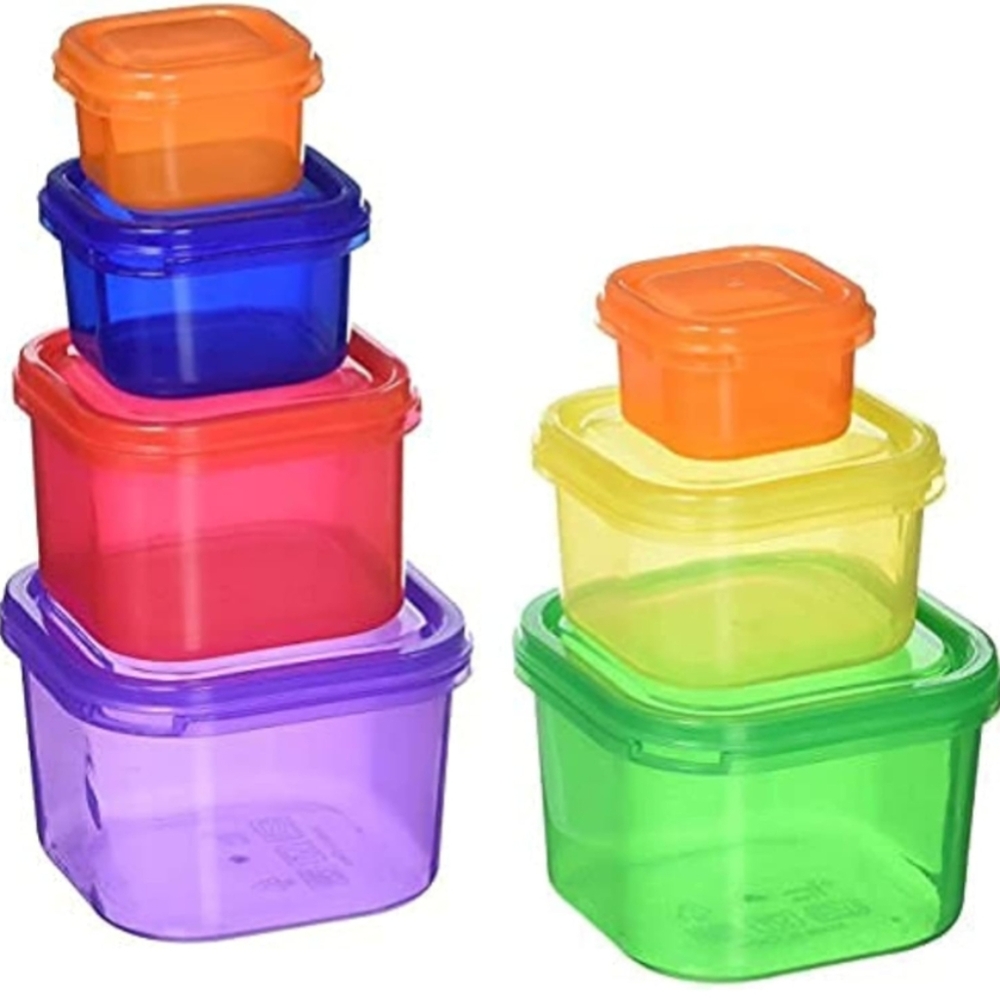 21 Day Fix Food Storage Containers with Labels and Shakeology Shaker Cup